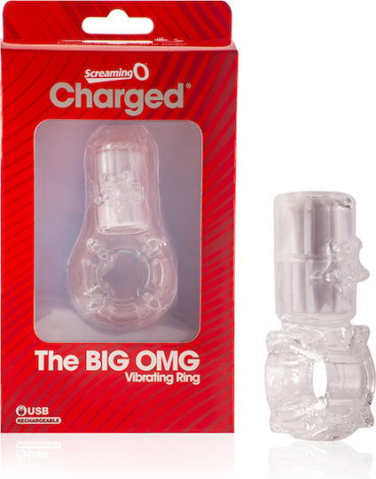 Screaming O Big Omg Vibrating Ring White