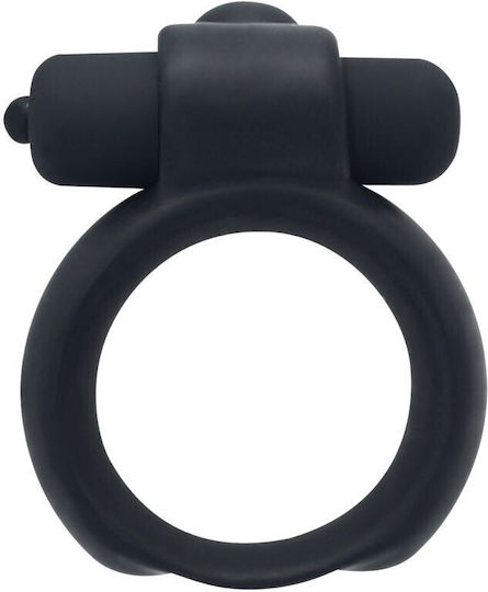 Toyz4lovers Timeless Vibring Δονούμενο Δαχτυλίδι Πέους Σιλικόνης Black