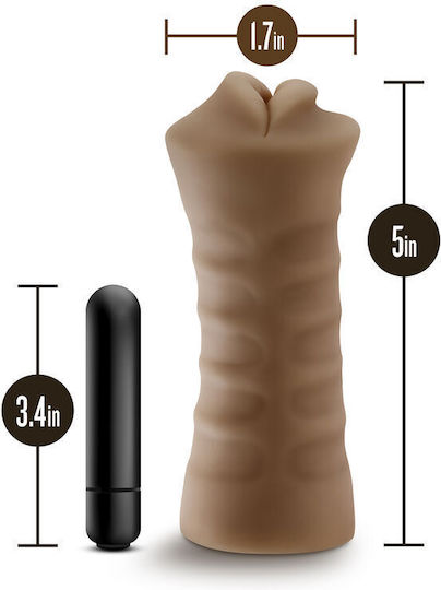 Blush M for Men Isabella Vibrating Mouth Stroker Masturbator mit Vibration 1Stück