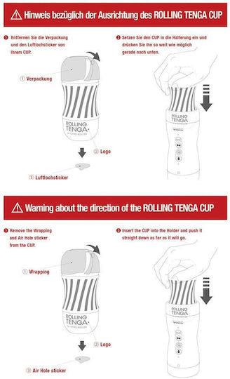 Tenga Rolling Gyro Roller Cup Masturbator Strong