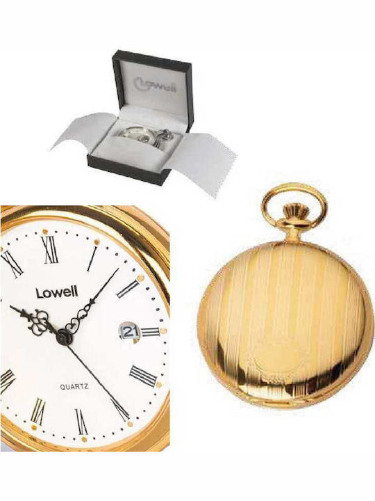 Lowell Ανδρικό Ρολόι Τσέπης Μπαταρίας