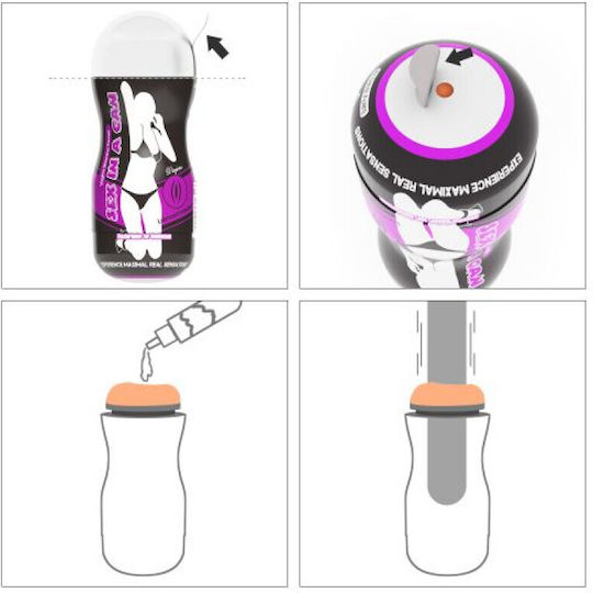 Lovetoy Sex In A Can Masturbator Vagina