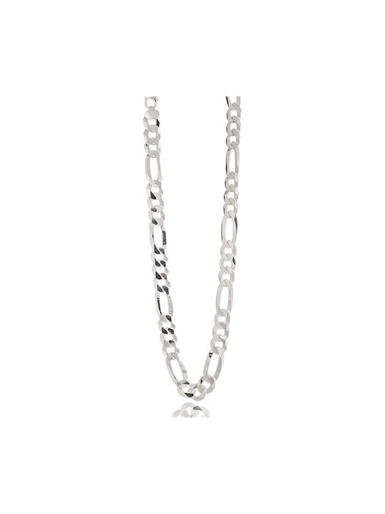 Silver Chain Neck Wide Thickness 13mm