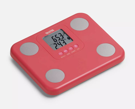 Tanita BC-730 Digital Bathroom Scale with Body Fat Counter Pink