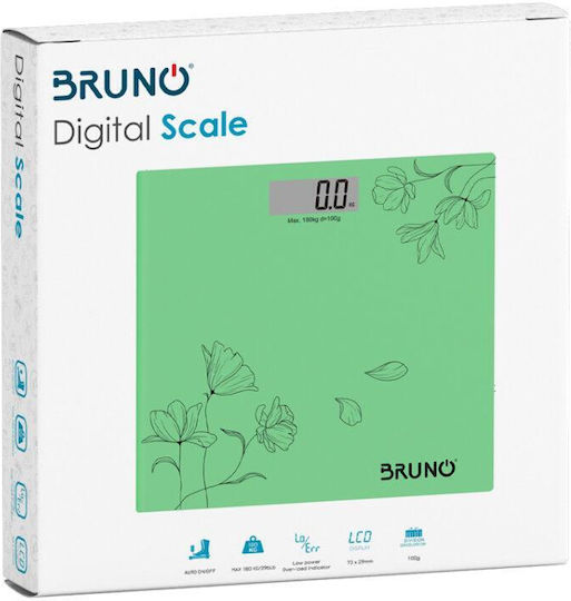 Bruno Digital Badezimmerwaage in Grün Farbe BRN-0054