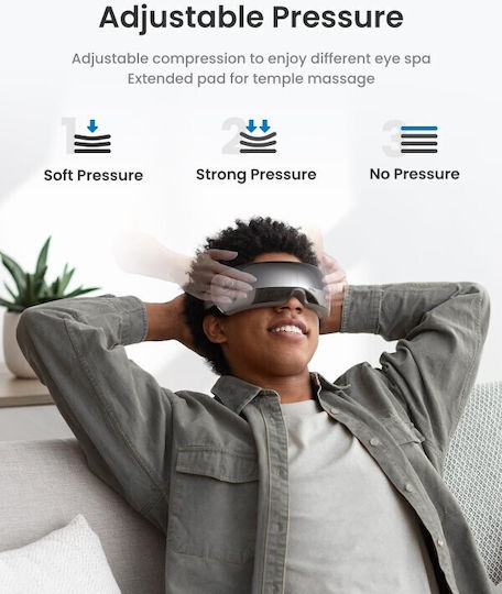 Renpho Eyeris View Smart Eye Massager Vision Window Eye & Face Massager Device Adjustable Temperature & Pressure