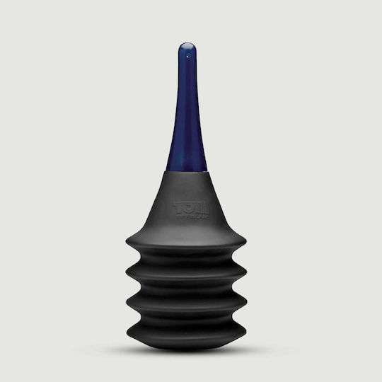 Tom of Finland Hot Water Anal Douche Anal Shower Black 10.2cm
