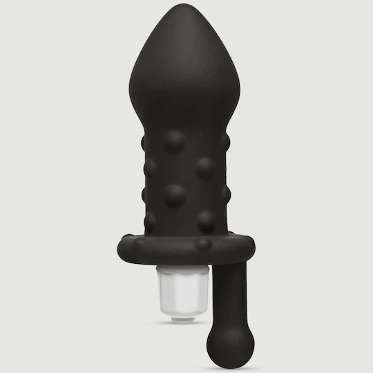 Doc Johnson Mood Juicy Beaded Anal Plug Schwarz