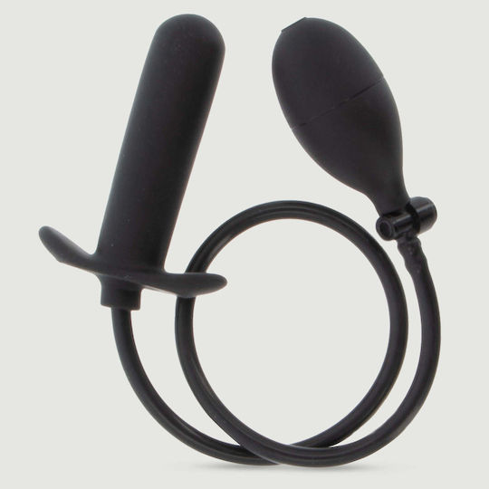 Hidden Desire Inflatable Smooth Anal Plug Schwarz