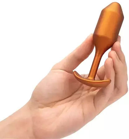 b-Vibe Snug Plug 2 Πρωκτική Σφήνα Πορτοκαλί