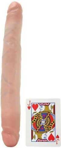 King Cock Slim Double Διπλό Dildo Light 30cm