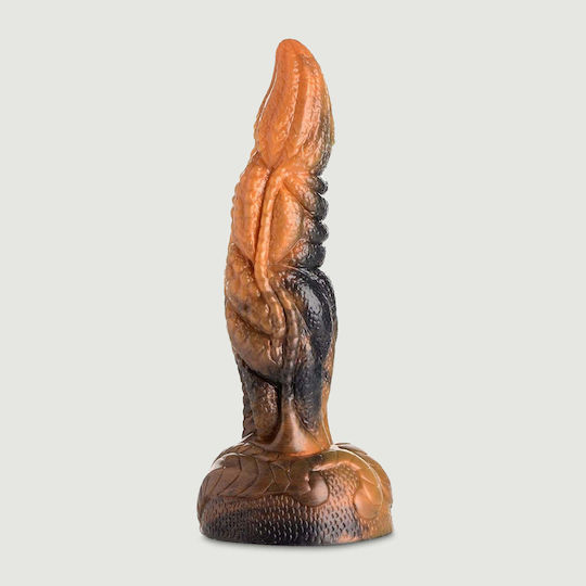 XR Dildo realist Cu ventuză Portocaliu