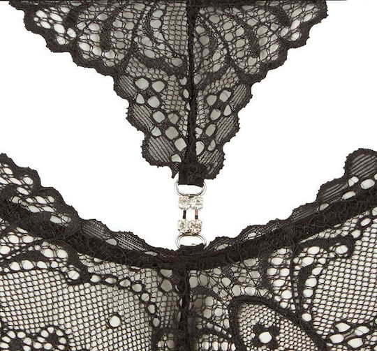 Cottelli Collection Lace Panties Γυναικείο Sexy Brazil Black
