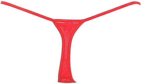 Milena by Paris Γυναικείο Sexy Slip Κόκκινο