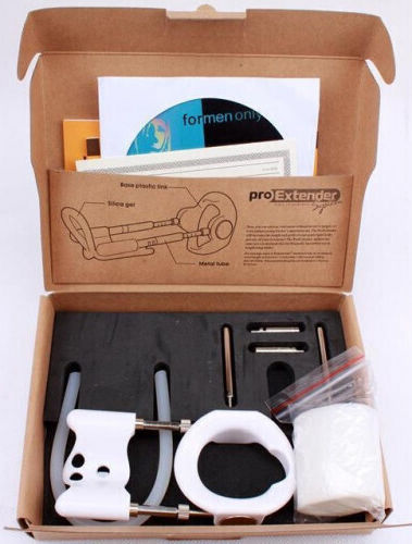 Chisa Novelties Penis Enlarger Pro Extender System Μεγεθυντής Έλξης Πέους Λευκός