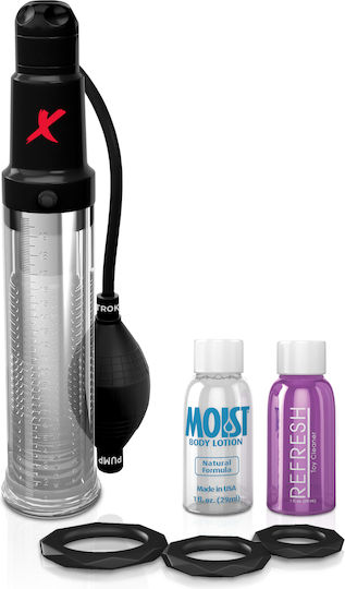 Pipedream PDX Elite Suck-N-Pump Stroker Τρόμπα Πέους Μαύρη