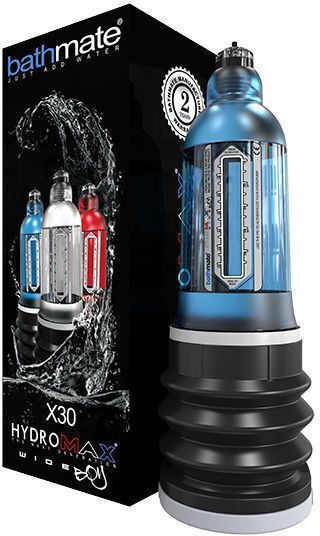 Bathmate HydroMax7 Wide Boy Penis Pump Blau