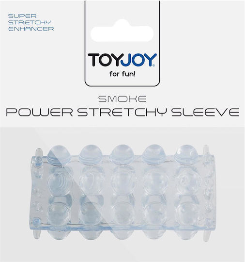 ToyJoy Penis-Verlängerung Power Stretchy Sleeve Blau 6,5 cm