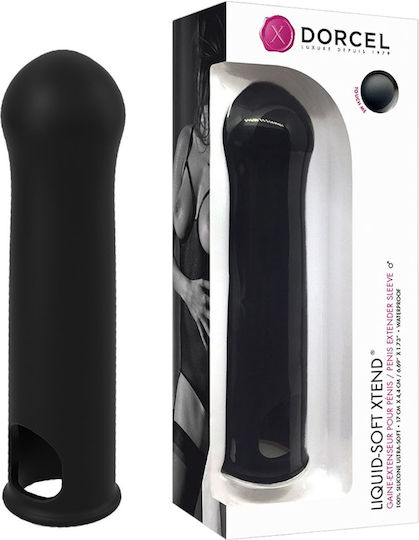 Dorcel Liquid-Soft Xtend Black 17cm
