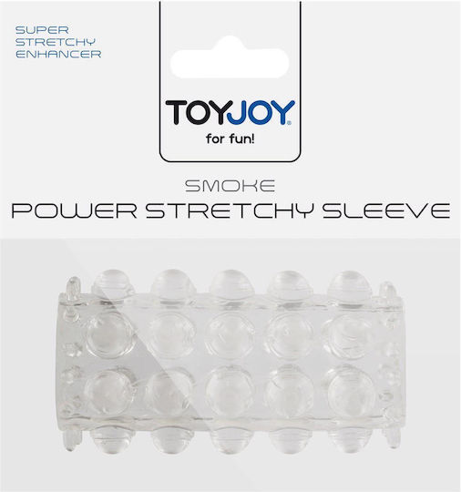 ToyJoy Προέκταση Πέους Power Stretchy Sleeve Clear 6.5cm