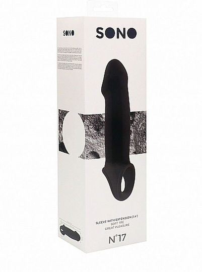 Shots Sono No.17 Dong Extension Προέκταση Πέους Μαύρη 26cm