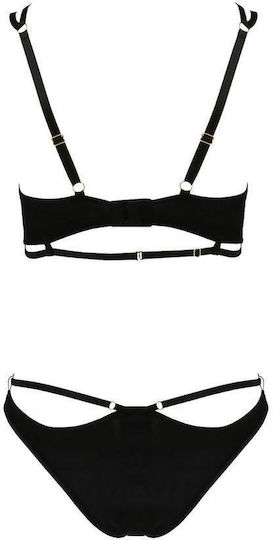 Casmir Lingerie Victoria Bikini Set Black Black