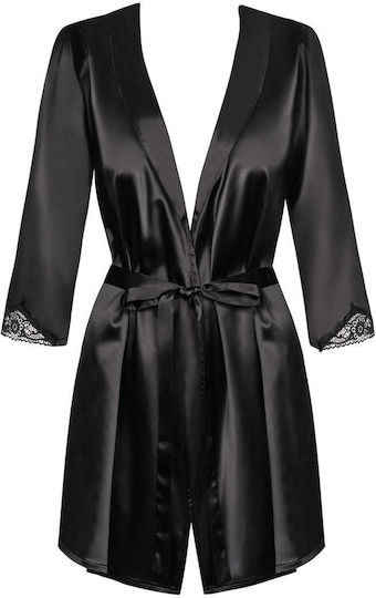 Obsessive Sexy Σετ με Ρόμπα Black