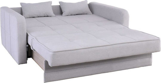 Camal Canapea Cu Două Locuri Pat Cu Spațiu De Depozitare Gri Deschis 169x105x90cm E9935,1
