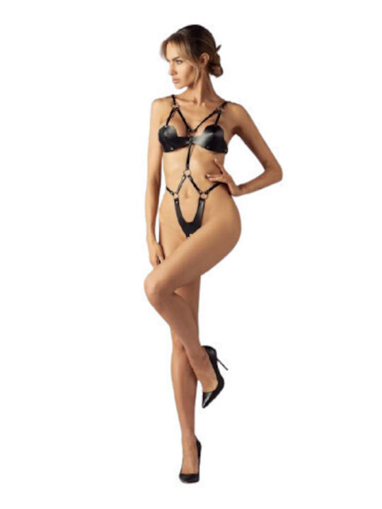 Obsessive Dame Controle Sexy Κορμάκι Μαύρο