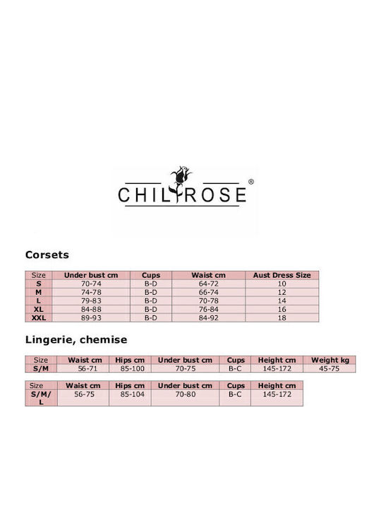 Chilirose Sexy Bodystocking Mesh Black