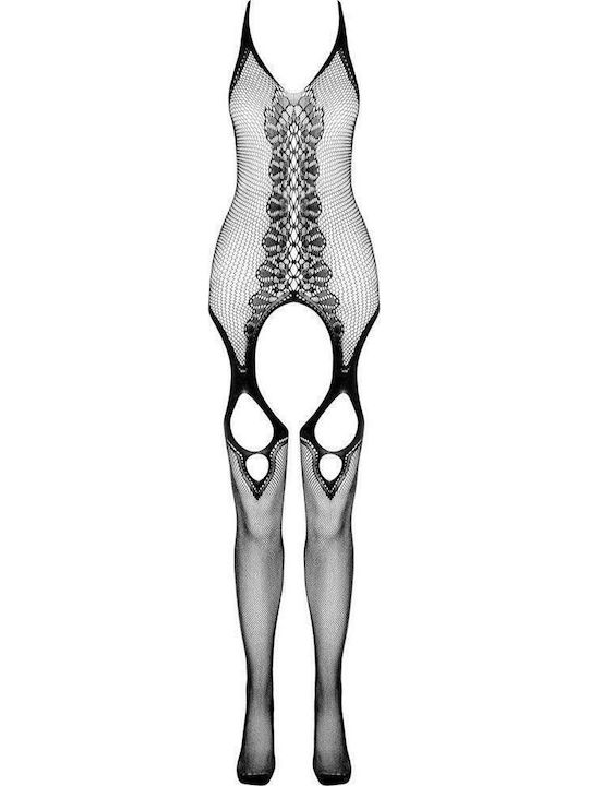 Passion Eco Collection Bodystocking Eco Bs013 Black Μαύρο