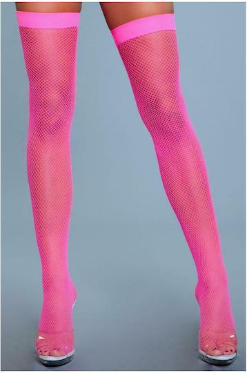 Leg Avenue 9011 Nylon Fishnet Thigh Highs