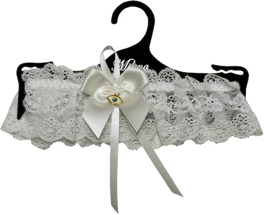 Milena by Paris 1079 Beige Garters with Lace