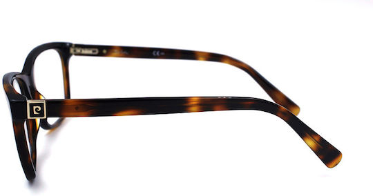 Pierre Cardin Plastic Eyeglass Frame Brown