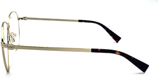 Max & Co Women's Metal Prescription Eyeglass Frame 393 G 7JX