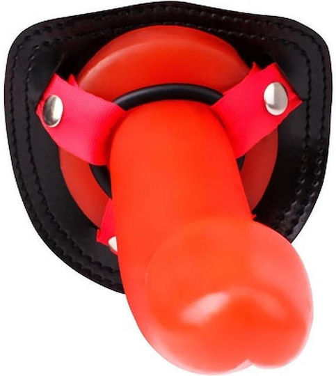 Chisa Novelties Hot Storm Thumper Strap-on Harness με Dildo 21cm σε Κόκκινο Χρώμα