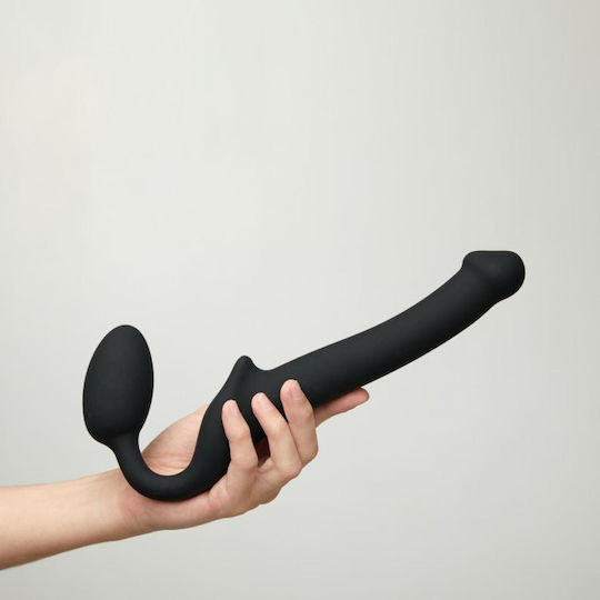 Strap On Me Strapless Strap On Dildo Size S Trägerlos Strap On mit Dildo 27cm in Farbe Black