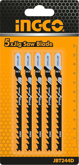 Ingco JBT244D Blade for Wood 74mm 5pcs