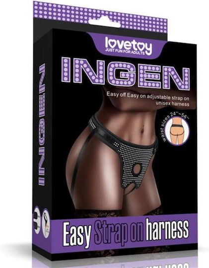 Lovetoy Easy Harness σε Μαύρο Χρώμα