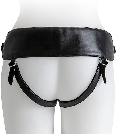 Virgite Strapless Strap On με Dildo σε Μαύρο Χρώμα