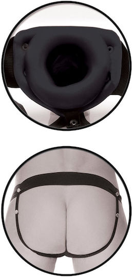 Pipedream Strap-on Harnașament cu Dildo 14cm în Culoare Negru