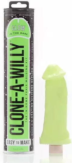 Clone A Willy Glow in The Dark Lustiges Sexy Geschenk neongrün 1Stück