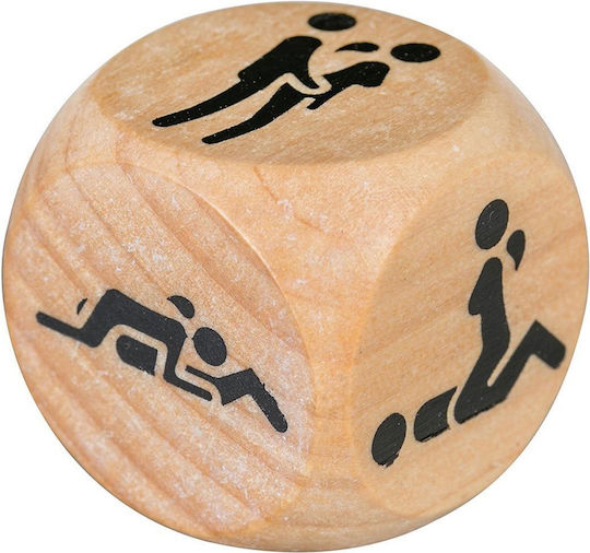 Adrien Lastic Ερωτικό Παιχνίδι Ζαριών Dice Postures Wood