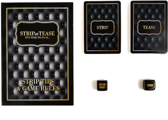 Creative Conceptions Strip Or Tease Game Ερωτικό Επιτραπέζιο Παιχνίδι
