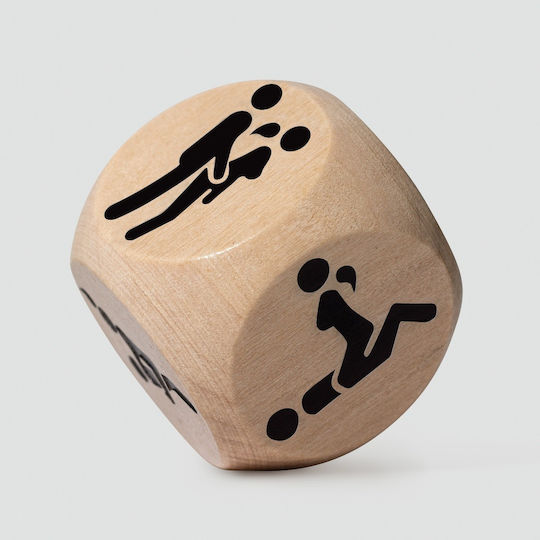 Adrien Lastic Ερωτικό Παιχνίδι Ζαριών Dice Postures Wood