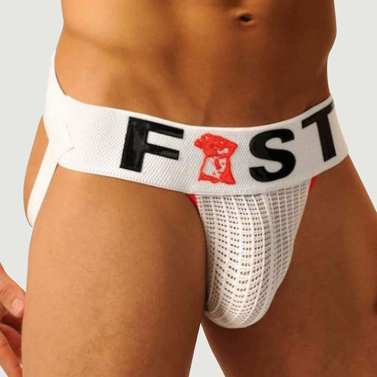 Fist Herren Jockstrap Weiß