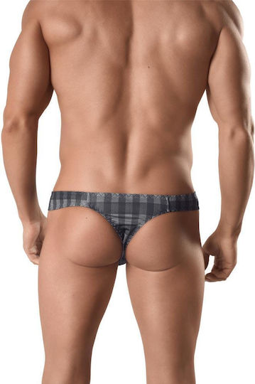 Anais Apparel Ανδρικό Sexy String Γκρι
