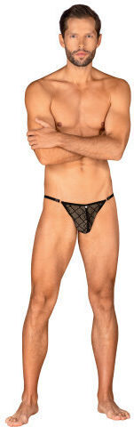 Obsessive Ανδρικό Sexy String Μαύρο