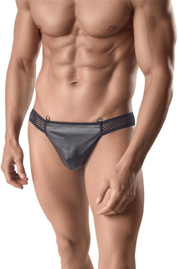 Anais Apparel Ανδρικό Sexy String Μαύρο