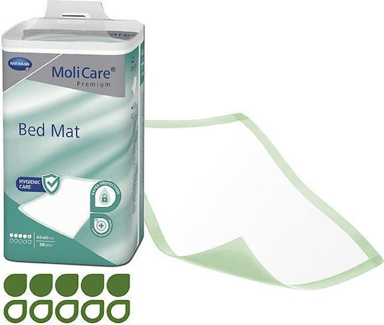 Hartmann Molicare Premium Incontinence Underpads 5 Drops 60x90cm 30pcs
